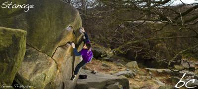 Andy in "Green Traverse"